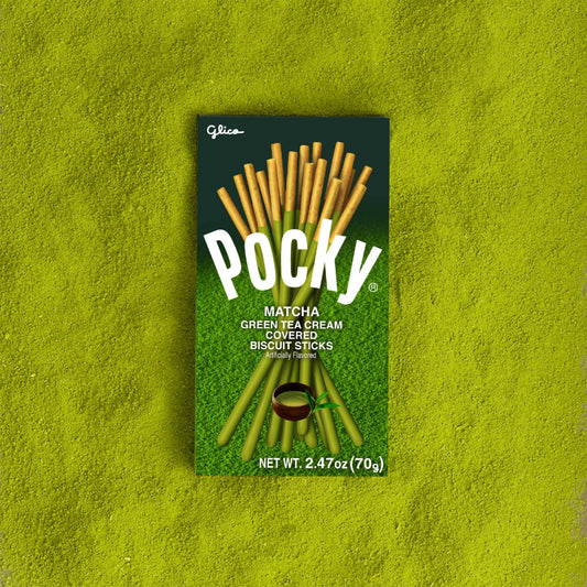 Pocky Matcha Covered Biscuit Sticks, 1.41 Oz