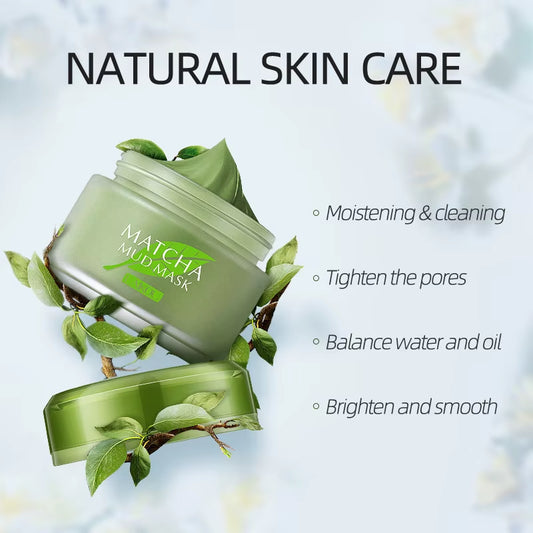 Longjing Matcha Mask Matcha Refreshing Hydration and Moisturisation