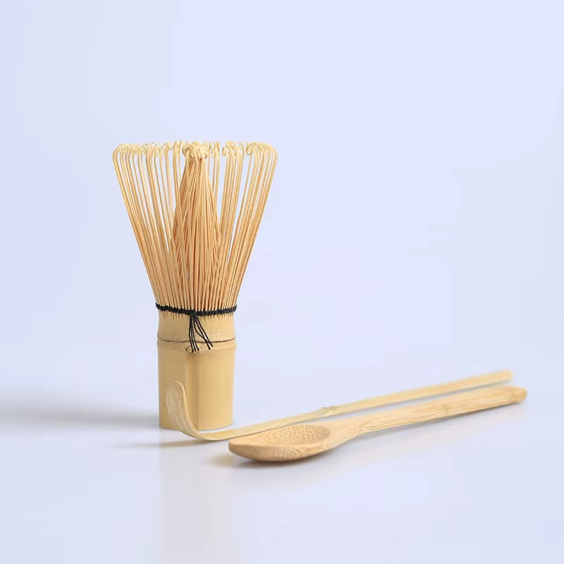 Tea Set Japanese Tea Set Matcha Whisk (Chasen) Tea Spoon and Scoop (Chashaku) Matcha Tea Set Bamboo Accessories